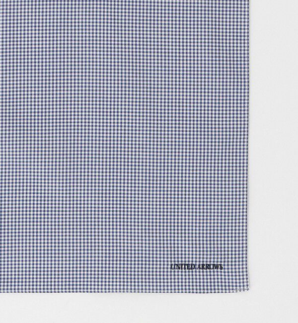 UNITED ARROWS「コットン チェック ハンカチ」|ハンカチ|