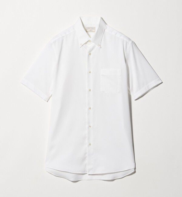 UNITED ARROWS「イージーケア AG パナマ ショートスリーブ ボタンダウンカラーシャツ 抗菌防臭 通気性」|シャツ・ブラウス|