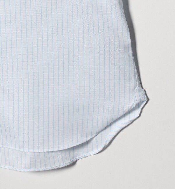 UNITED ARROWS「イージーケア AG パナマ ストライプ ワイドスプレッドカラー シャツ 抗菌防臭 通気性」|シャツ・ブラウス|