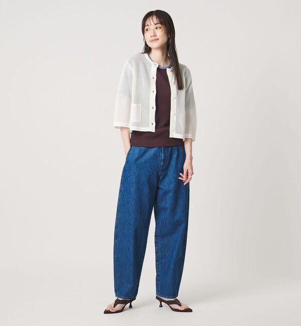 UNITED ARROWS「コットン メッシュ カーディガン」|カーディガン|