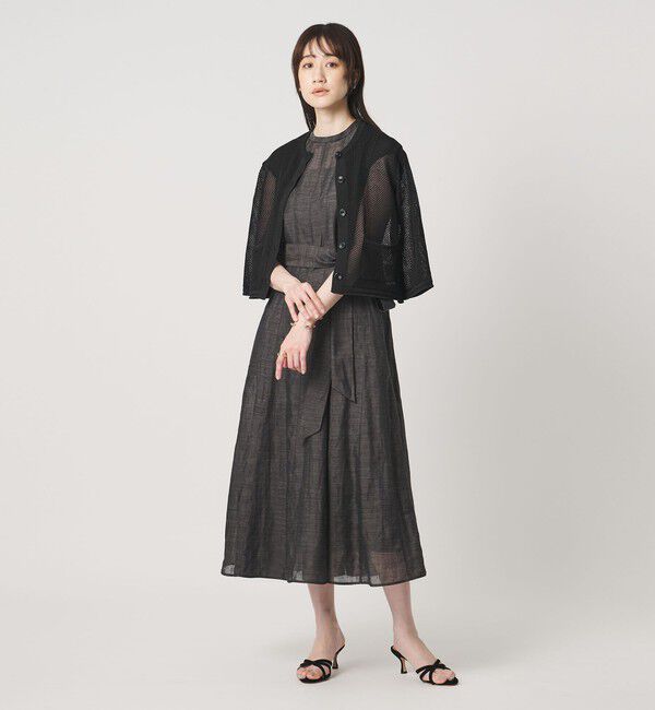 UNITED ARROWS「コットン メッシュ カーディガン」|カーディガン|