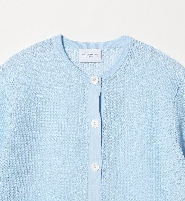 UNITED ARROWS「コットン メッシュ カーディガン」|カーディガン|