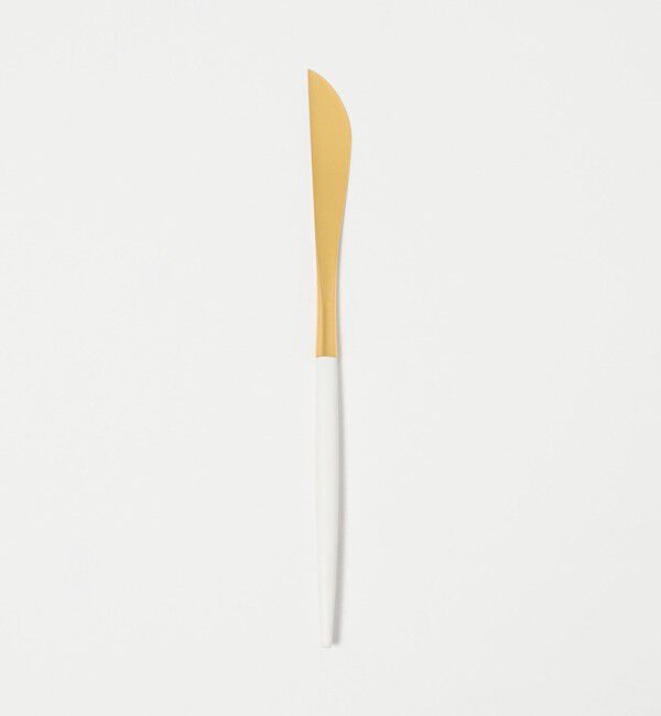 Style for Living「＜CUTIPOL＞GOA White/Gold テーブルナイフ」|食器・キッチングッズ|WHITE