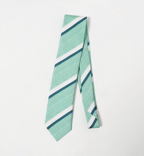 UNITED ARROWS green label relaxing「＜Luisa Esposito＞8.0cm スタンプ ストライプ1 ネクタイ」|ネクタイ・蝶ネクタイ|LIME