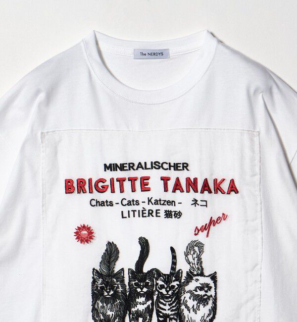 UNITED ARROWS green label relaxing「【別注】＜THE NERDYS&times;BRIGITTE TANAKA&times;GLR＞半袖Tシャツ」|Tシャツ・カットソー|
