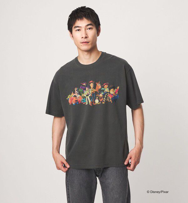 UNITED ARROWS green label relaxing「【別注】＜URBAMENT＞「トイ・ストーリー」半袖 Tシャツ」|Tシャツ・カットソー|BLACK