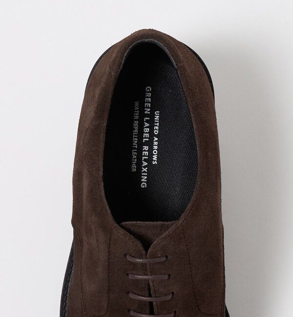 UNITED ARROWS green label relaxing「GLR ハッスイ アクティブ スエード Uチップ レザーシューズ ドレスシューズ -撥水-」|ビジネス・ドレスシューズ|