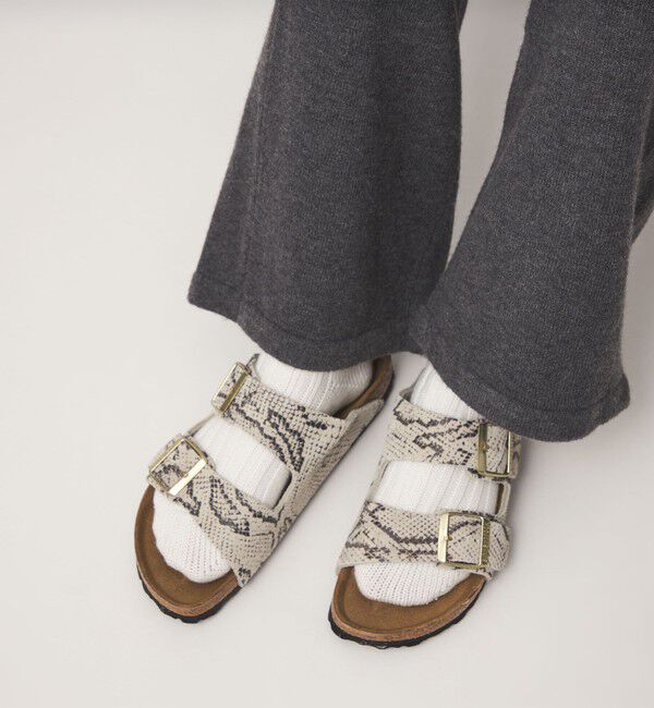 UNITED ARROWS green label relaxing「【国内EXCLUSIVE】＜BIRKENSTOCK＞アリゾナ プリント スネーク サンダル」|サンダル|