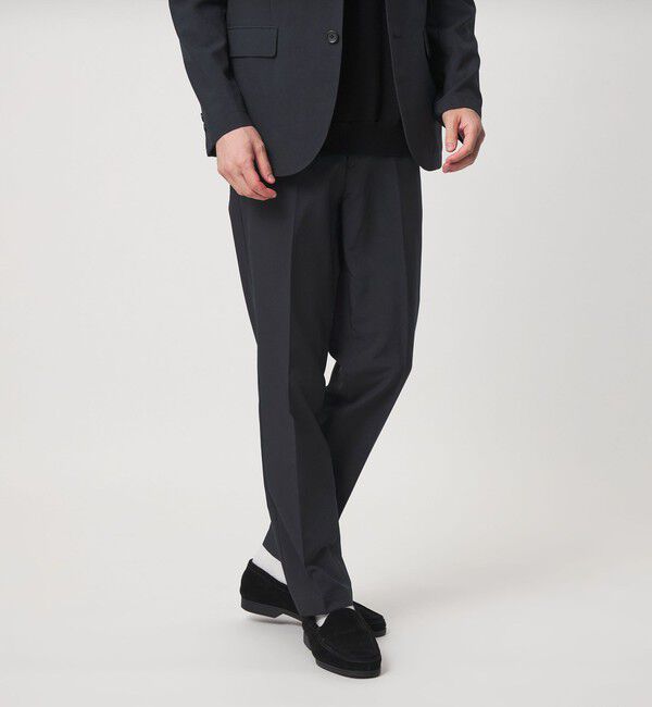 UNITED ARROWS green label relaxing「【WEB限定】JUST fit ドライポリエステル ナロー セットアップ -吸水速乾-」|テーラードジャケット|