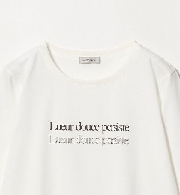 UNITED ARROWS green label relaxing「ロゴ  ロングスリーブ カットソー」|Tシャツ・カットソー|