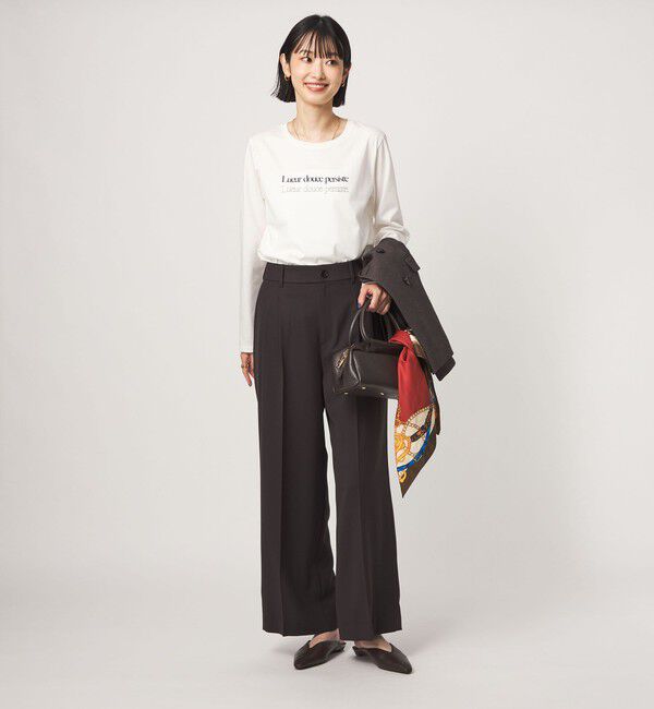 UNITED ARROWS green label relaxing「ロゴ  ロングスリーブ カットソー」|Tシャツ・カットソー|