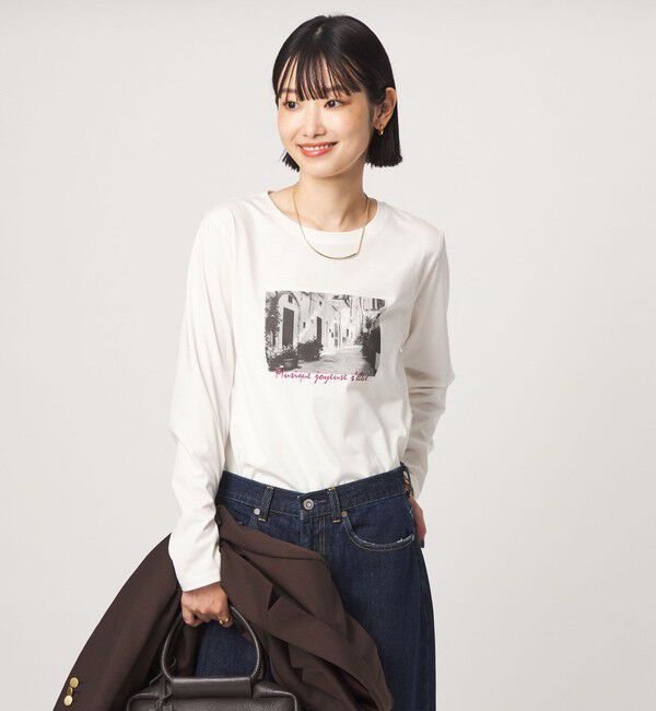 UNITED ARROWS green label relaxing「ロゴ  ロングスリーブ カットソー」|Tシャツ・カットソー|その他3