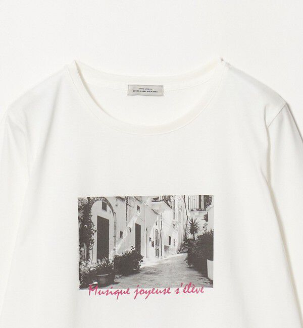 UNITED ARROWS green label relaxing「ロゴ  ロングスリーブ カットソー」|Tシャツ・カットソー|