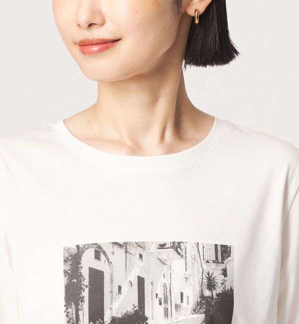 UNITED ARROWS green label relaxing「ロゴ  ロングスリーブ カットソー」|Tシャツ・カットソー|