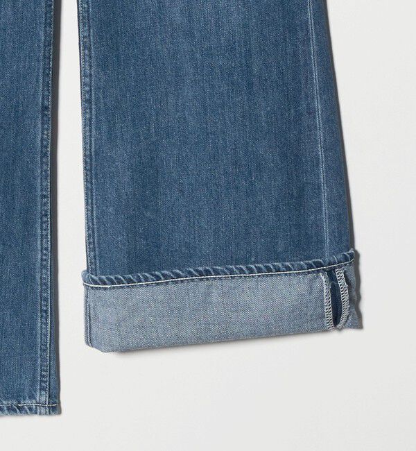 BEAUTY&YOUTH UNITED ARROWS「＜RED CARD＞Twilightフレア デニムパンツ/コバルト」|デニム|