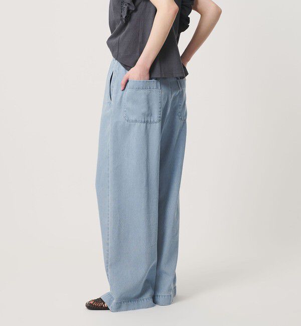 BEAUTY&YOUTH UNITED ARROWS「【WEB限定】ライトデニム イージーパンツ ウォッシャブル」|デニム|