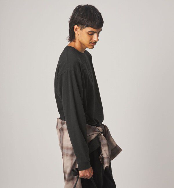 STEVEN ALAN「＜Steven Alan＞ ラスティック シルク クルーネック Tシャツ」|Tシャツ・カットソー|