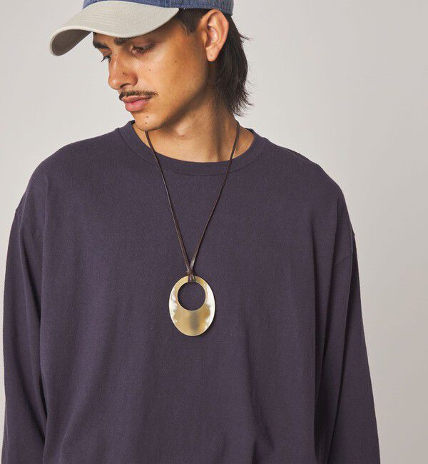 STEVEN ALAN「＜Steven Alan＞ ラスティック シルク クルーネック Tシャツ」|Tシャツ・カットソー|