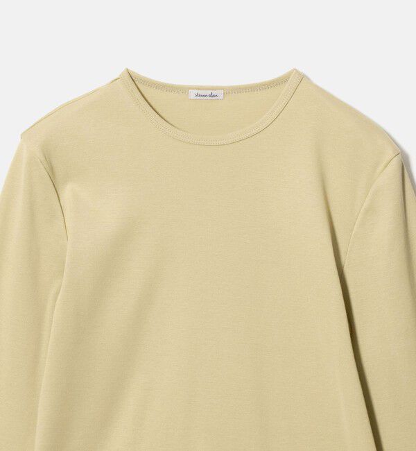 STEVEN ALAN「＜Steven Alan＞コットン フライス ロングスリーブ プルオーバー」|Tシャツ・カットソー|