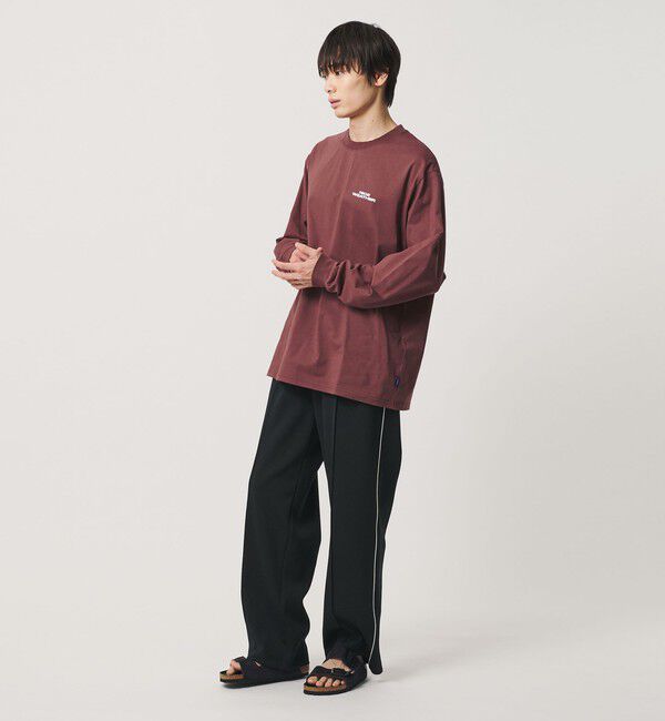 NICE WEATHER「＜NICE WEATHER＞ロゴ ロングスリーブ Tシャツ」|Tシャツ・カットソー|