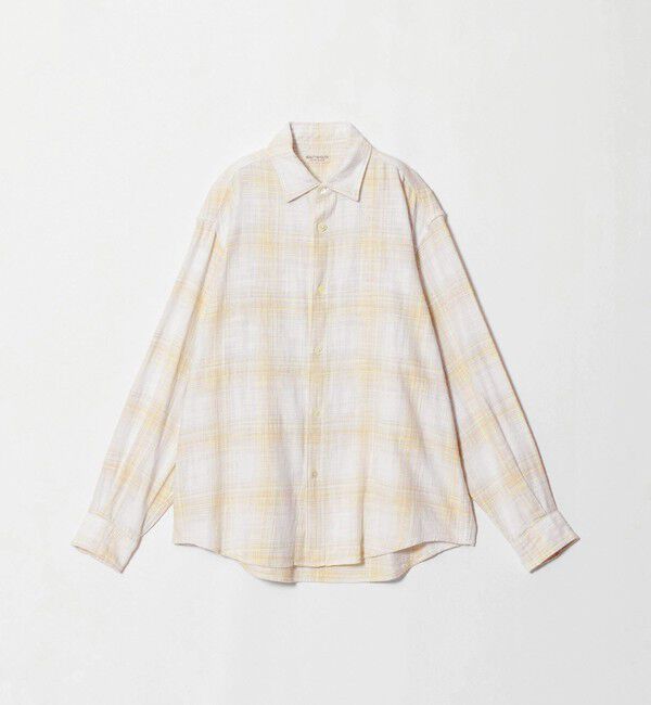BEAUTY&YOUTH UNITED ARROWS「ウーブン ネル チェック シャツ」|シャツ・ブラウス|