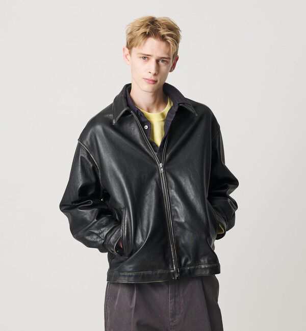 BEAUTY&YOUTH UNITED ARROWS「ラブ レザー ワーク ジャケット」|その他|
