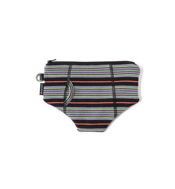 bPr BEAMS「ボーダー ポーチ」|ポーチ|
