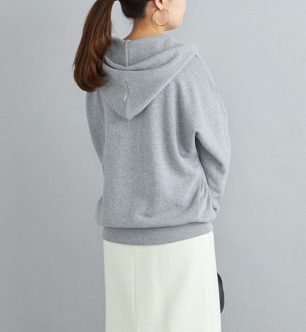 SHIPS for women「【SHIPS別注】mocT:LOOPWHEEL ハーフジップパーカー」|パーカー|