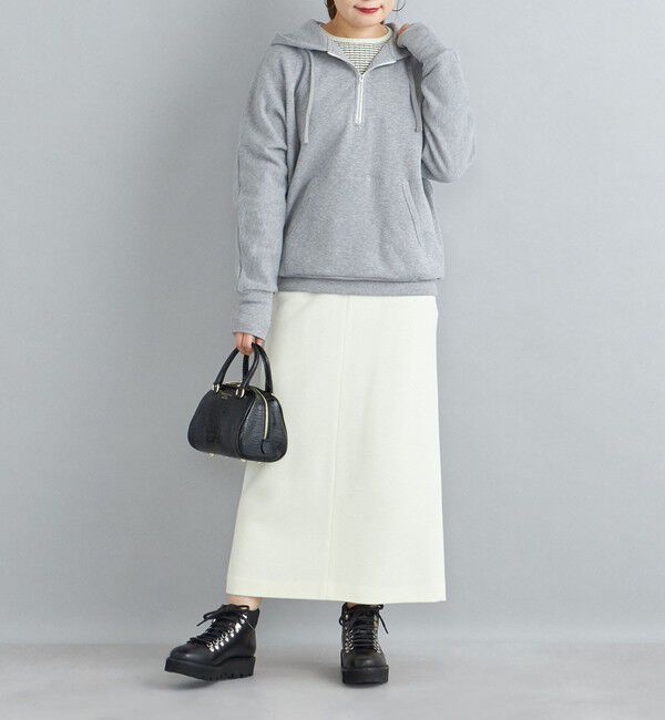 SHIPS for women「【SHIPS別注】mocT:LOOPWHEEL ハーフジップパーカー」|パーカー|