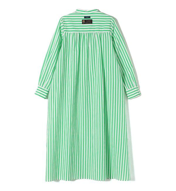 SHIPS for women「〈手洗い可能〉MANTECO カラー ストライプ ワンピース」|ワンピース|