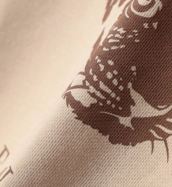 SHIPS for women「【WEB限定】〈洗濯機可能〉七分袖 ワイド スリーブ プリント スウェット」|スウェット・ジャージ|