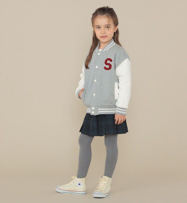 SHIPS KIDS「SHIPS KIDS:100～130cm/スタジアム ジャケット」|ブルゾン・スタジャン|