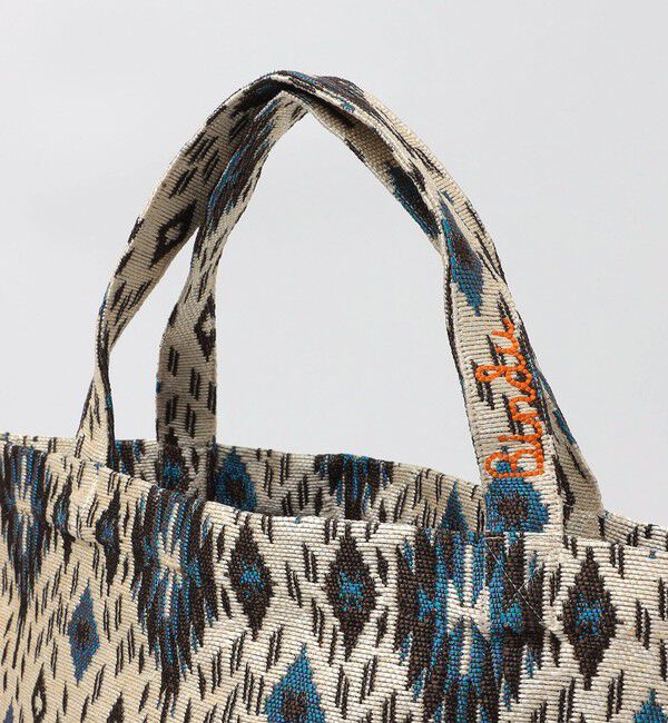 SHIPS「BINDU: IROQUOIS JQD TOTE」|トートバッグ|