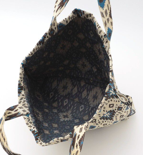 SHIPS「BINDU: IROQUOIS JQD TOTE」|トートバッグ|