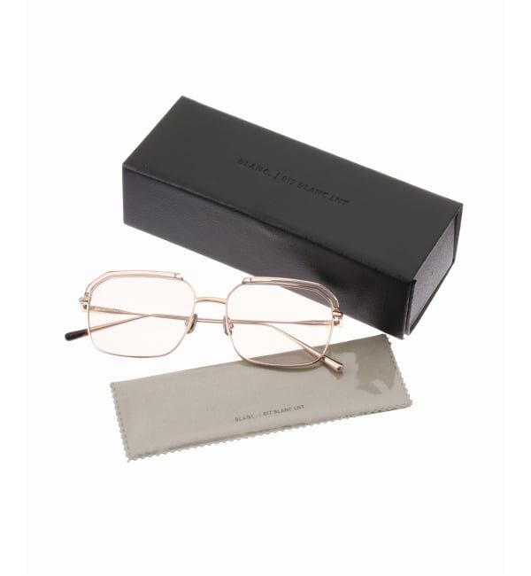 EYETHINK「BLANC.. BE005-PC  W GOLD - CLR BRN / L.BRN Sunglasses」|サングラス|