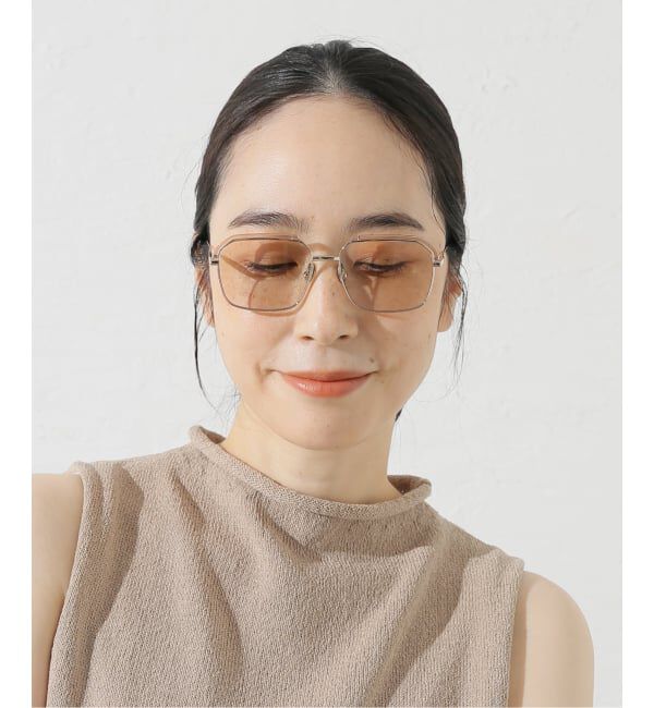 EYETHINK「BLANC.. BE005-PC  W GOLD - CLR BRN / L.BRN Sunglasses」|サングラス|