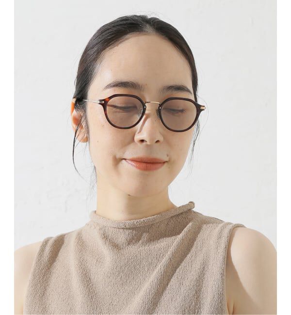 EYETHINK「BLANC.. 別注 BM011 HAVANA / L.GRY - GRY ex Sunglasses」|サングラス|