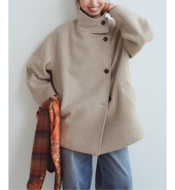 VERMEIL par iena「《予約》スタンドカラーウールコート」|その他|