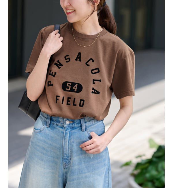 JOURNAL STANDARD relume「《追加》別注【GULFCOAST SPORTSWEAR】ロゴTシャツ」|Tシャツ・カットソー|