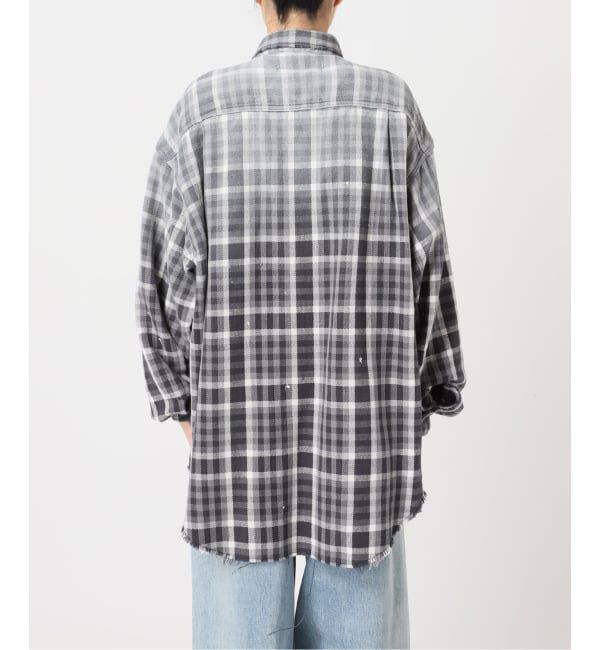 journal standard L'essage「JANE SMITH/ジェーンスミス COTTON FLANNEL OVERSIZED SHIRT シャツ」|シャツ・ブラウス|