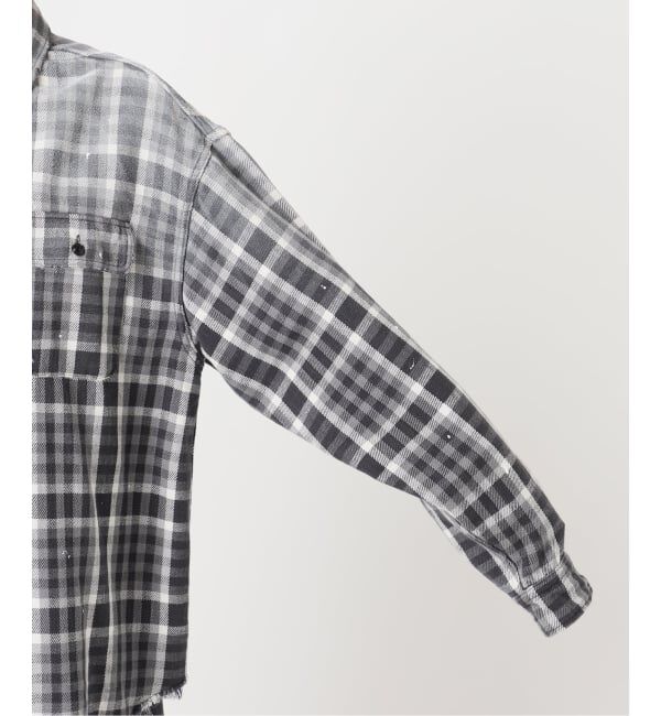 journal standard L'essage「JANE SMITH/ジェーンスミス COTTON FLANNEL OVERSIZED SHIRT シャツ」|シャツ・ブラウス|