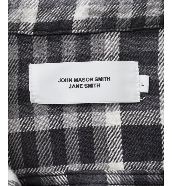 journal standard L'essage「JANE SMITH/ジェーンスミス COTTON FLANNEL OVERSIZED SHIRT シャツ」|シャツ・ブラウス|