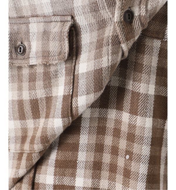 journal standard L'essage「JANE SMITH/ジェーンスミス COTTON FLANNEL OVERSIZED SHIRT シャツ」|シャツ・ブラウス|