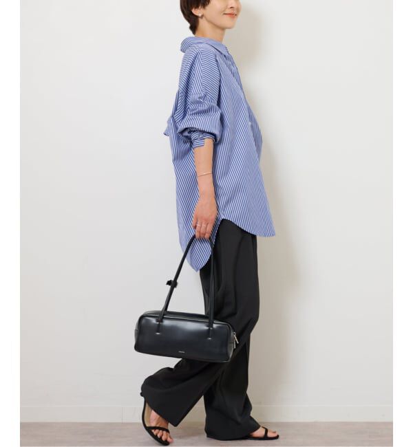 JOURNAL STANDARD relume「《追加予約 / 新色》コンパクトコットンストライプビッグシャツ」|シャツ・ブラウス|