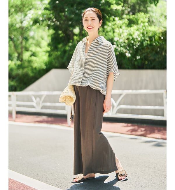 Spick and Span「エアリーストライプドルマンシャツ」|シャツ・ブラウス|