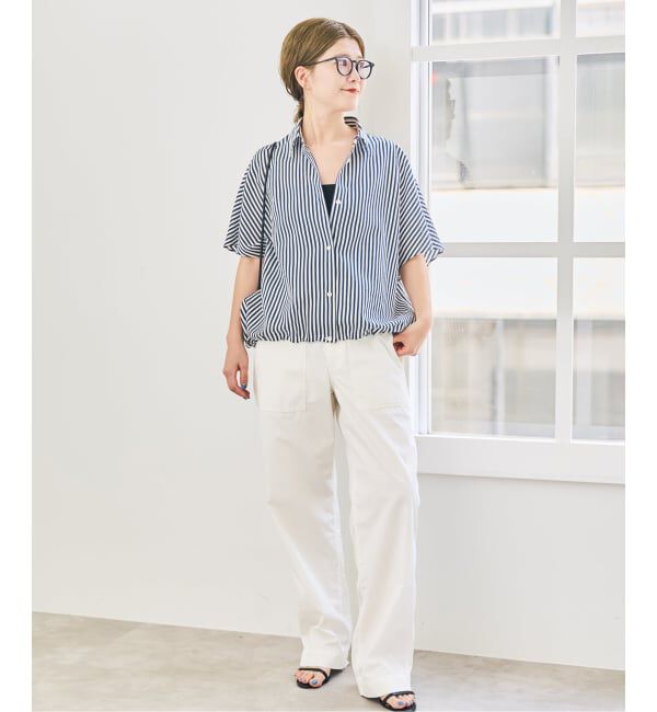 Spick and Span「エアリーストライプドルマンシャツ」|シャツ・ブラウス|