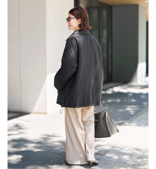 Spick and Span「《予約》撥水パディングブルゾン」|その他|