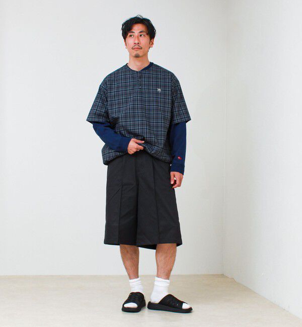 GLOSTER「【BOY ASTLAD刺繍】スリーピングシャツ プルオーバーシャツ」|シャツ・ブラウス|