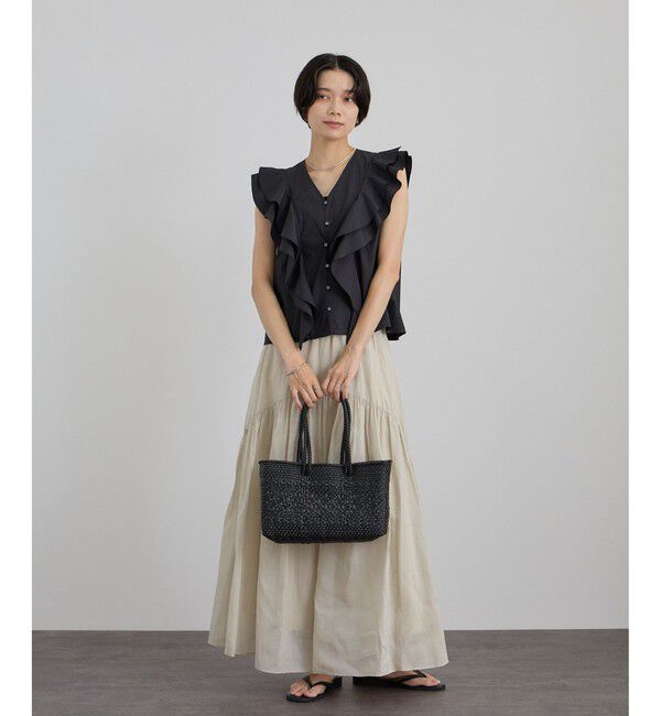 SALON adam et rope'「【Letra（レトラ）for SALON】PRAYA short XS / ロングハンドル」|トートバッグ|
