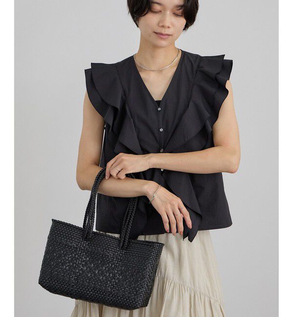 SALON adam et rope'「【Letra（レトラ）for SALON】PRAYA short XS / ロングハンドル」|トートバッグ|
